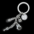 Fashion Charm Key Holder - Key/ Lock/ Shoe/ Dress